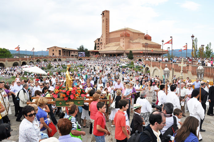 Jornada Mariana de la Familia en Torreciudad en su edición de 2018 (Foto: J.A. Arregui)