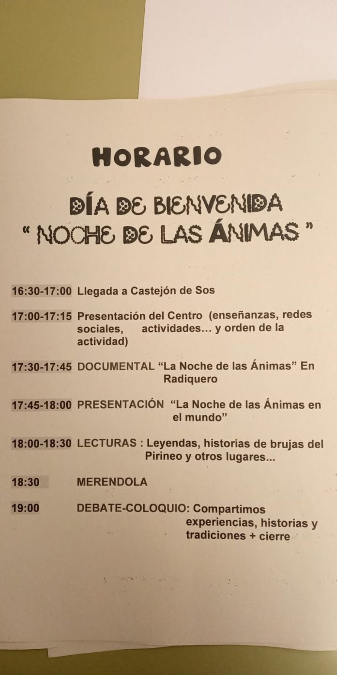 Acto en Castejón de Sos de inauguración del curso 2019-2020 del CPEPA Ribagorza