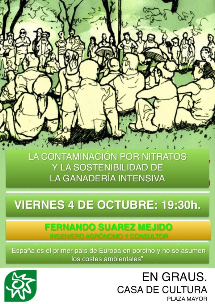 Conferencia en Graus sobre la contaminación por nitratos