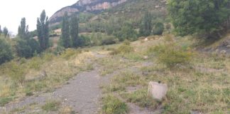 Terrenos de La Solaneta donde se encuentran las parcelas de los vecinos de Cerler (Foto: Servicio especial)