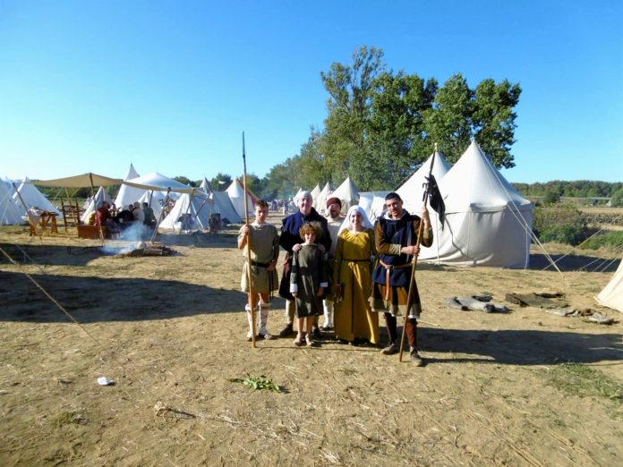 Representantes ribagorzanos en la recreación histórica (Foto: Asociación Reino Viejo)