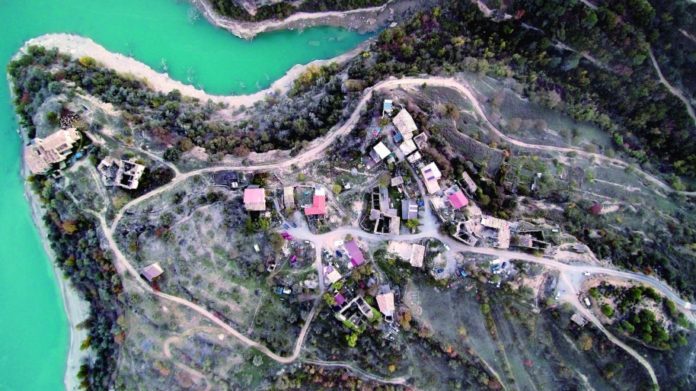Imagen de la exposición sobre pueblos recuperados