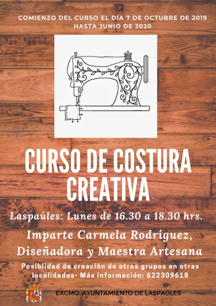 LASPAÚLES - CURSO DE COSTURA CREATIVA