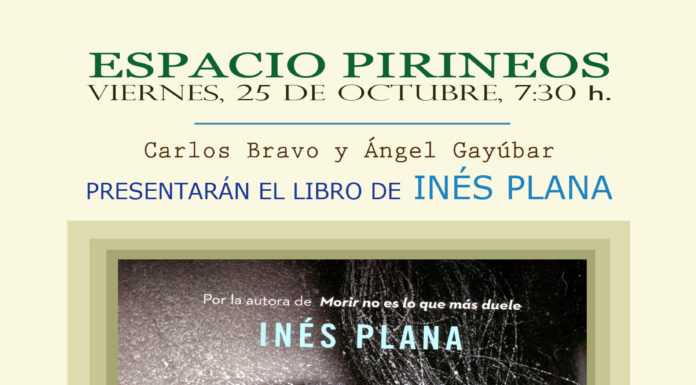 Presentación del libro de Inés Plana en Espacio Pirineos