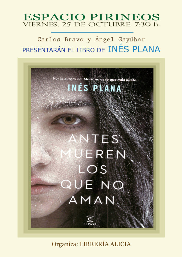 Presentación del libro de Inés Plana en Espacio Pirineos