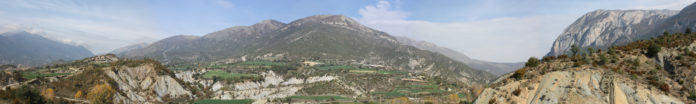 Panorama del Valle de Bardají, por donde campa Sarousse (Foto: Servicio especial)