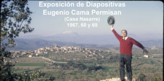 Cartel Exposición Fotos de Eugenio Cama Permisan en La Puebla de Castro