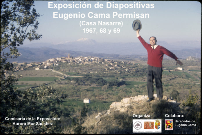 Cartel Exposición Fotos de Eugenio Cama Permisan en La Puebla de Castro