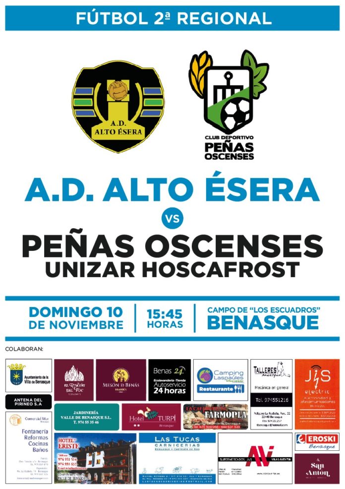 Benasque. fútbol segunda regional día 10