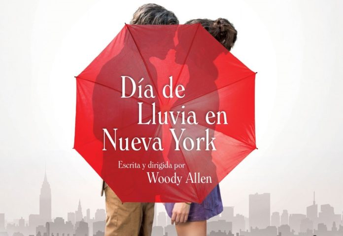 Cartel de Día de lluvia en Nueva York
