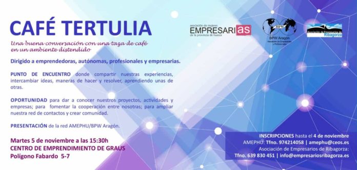 Graus Café tertulia mujeres empresarias
