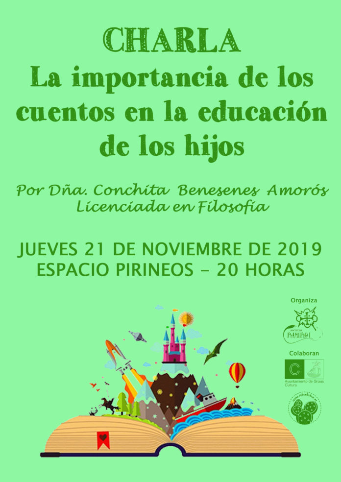 Graus charla La importancia de los cuentos en la educación de los hijos día 21