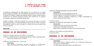 PROGRAMA Jornadas de las Vilas del Turbón 2019