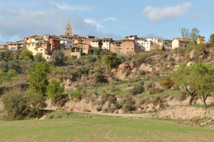 Vista general de Secastilla, una de las localidades afectadas (Foto: Angel Gayúbar)