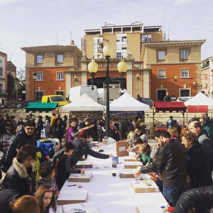 Mercado navideño de Barbastro