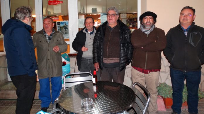 Algunos de los participantes en la última asamblea de la Plataforma (Foto: Plataforma Anti LAT)