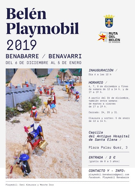 Belen Playmobil 2019 Benabarre-Benavarri