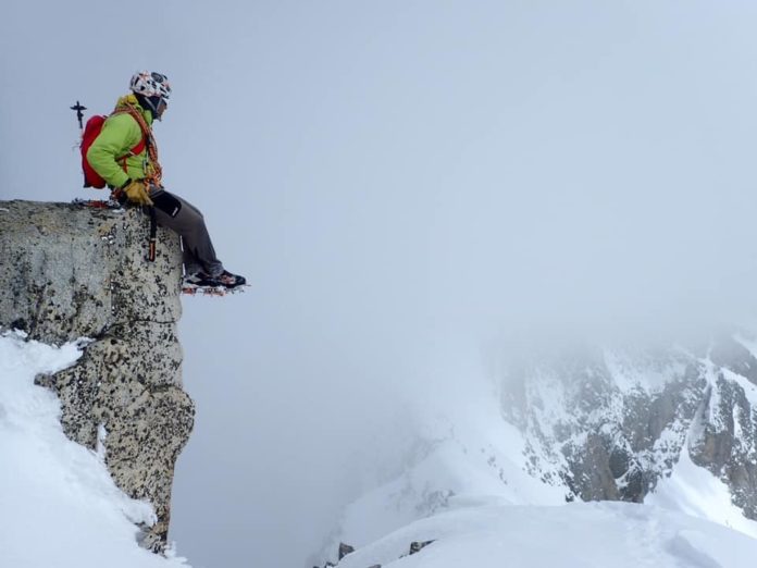 Jonatan García en una de sus expediciones montañeras (Foto: Jonatan García)