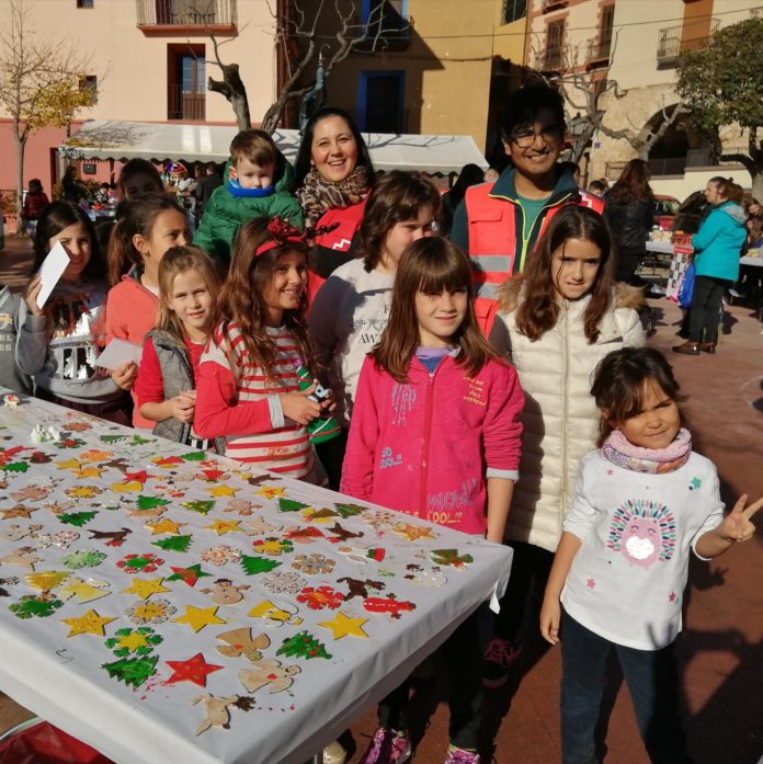 Los más jóvenes tuvieron un especial protagonismo en la Feria Solidaria (Foto: Yolanda Castelló)