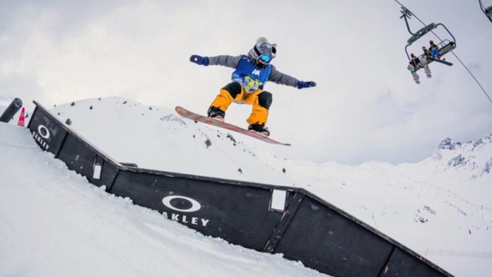 Lukas Rodríguez, el rider benasqués seleccionado por la FEDI (Foto: Servicio especial)