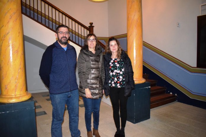 Adolfo Núñez, Eva Usón y Merichel Puig-Pey, tres personas estrechamente vinculadas con los últimos años de la AMYPA (Foto: Angel Gayúbar)