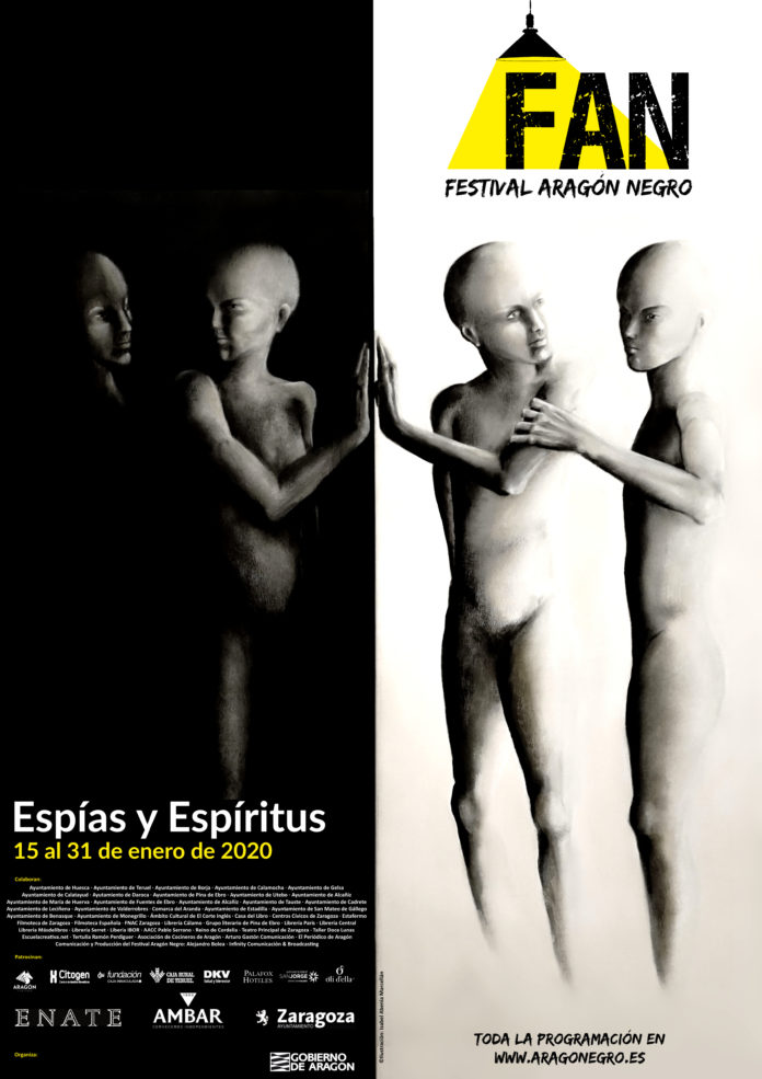 Cartel del Festival Aragón Negro
