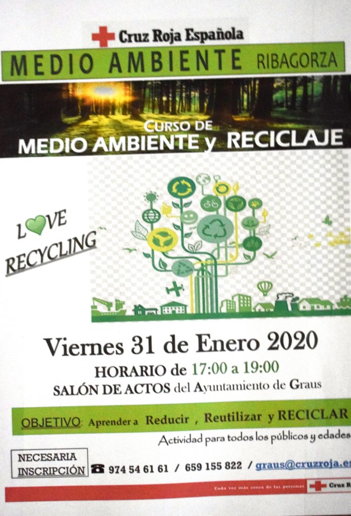 Graus Cruz Roja Curso de reciclaje