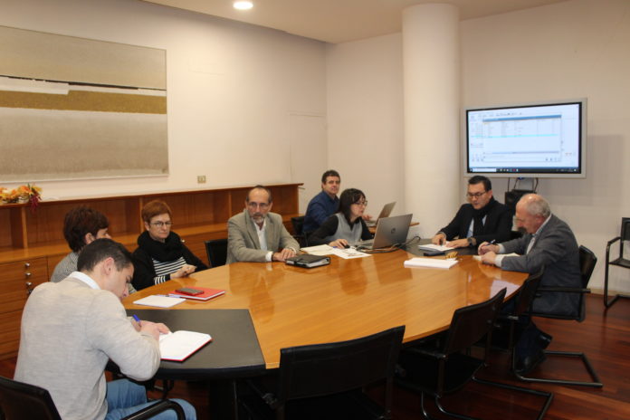 Reunión de la Comisión de Desarrollo y Sostenibilidad esta mañana en la DPH (Foto: DPH)