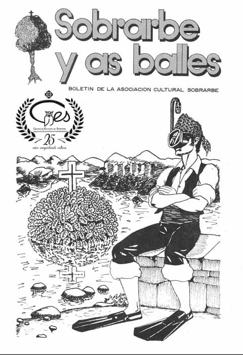 Portada de Sobrarbe y as balles, la publicación periódica del CES-portada