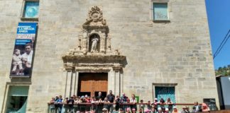 Visitantes en una de las actividades realizadas por Espacio Pirineos (Foto: Espacio Pirineos)
