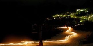 Bajada de antorchas en Cerler (Foto: Servicio especial)