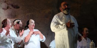 Una escena de la obra Los viejos no deben enamorarse (Foto: Servicio especial)