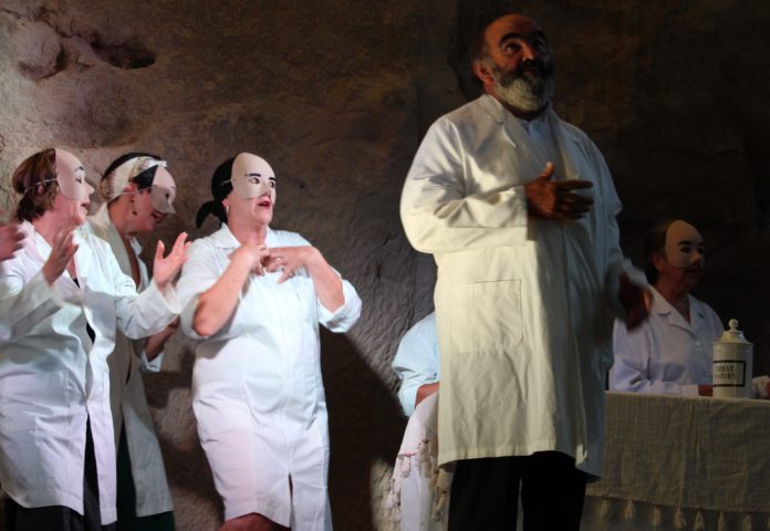Una escena de la obra Los viejos no deben enamorarse (Foto: Servicio especial)