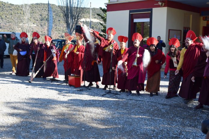 Ceremonia del Losar de 2146 (Foto: Angel Gayúbar)