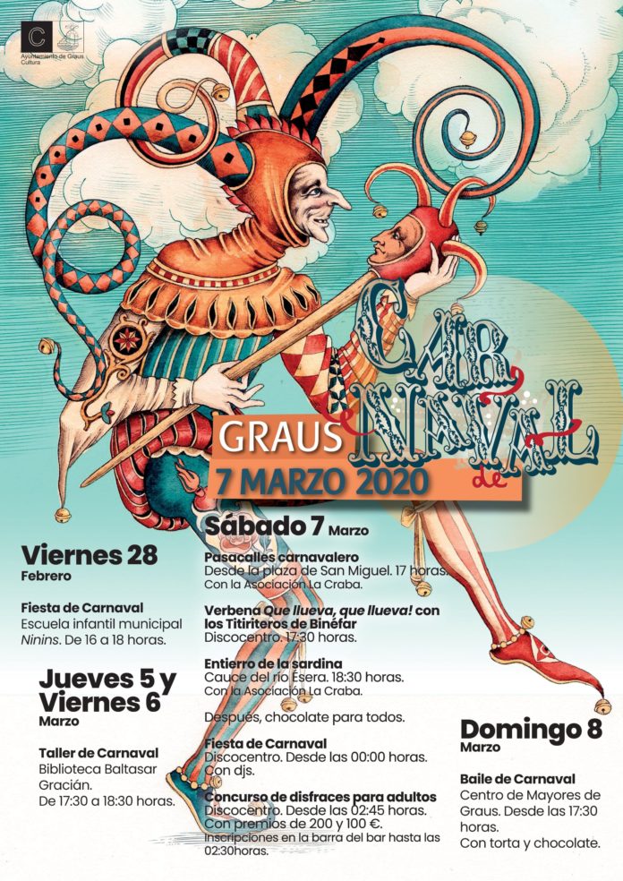 Graus - cartel Carnaval 2020
