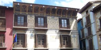 Casa Heredia, en Graus, sede de la Comarca de La Ribagorza (Foto: Angel Gayúbar)