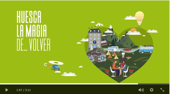 Pantallazo del vídeo Huesca la Magia de Volver