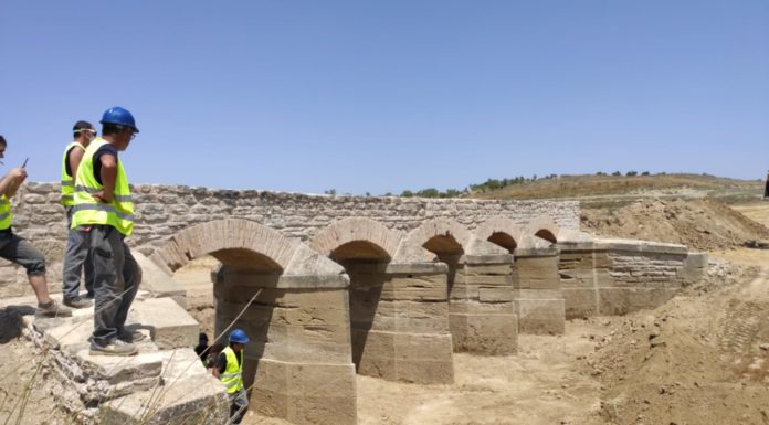 Almudévar restaura su patrimonio relacionado con la arqueología del agua