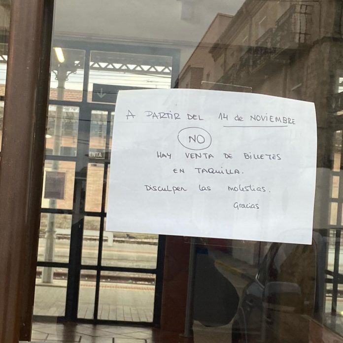CARTEL ESTACIÓN TARDIENTA
