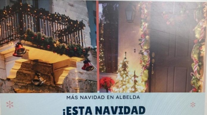 ALBELDA: Adorna tu casa esta Navidad