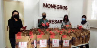 Monegros Empresarial y Fidelización Monegros siguen regalando ilusión
