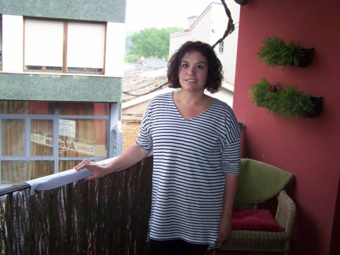 Marta Balaguer,ganadora del premio ADEA al Directivo de Huesca (Foto: Angel Gayúbar)