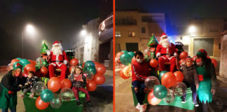 Papá Noel visita Peñalba