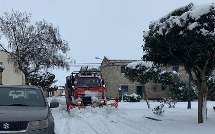 Actuación del SPEIS por la nieve