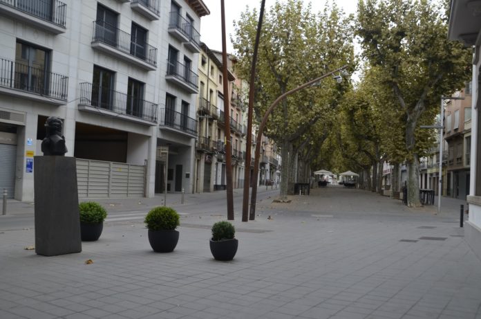 Paseo del Coso Barbastro