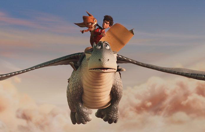 Un fotograma de la película El jinete del dragón