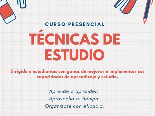 POZÁN DE VERO: Técnicas de estudio