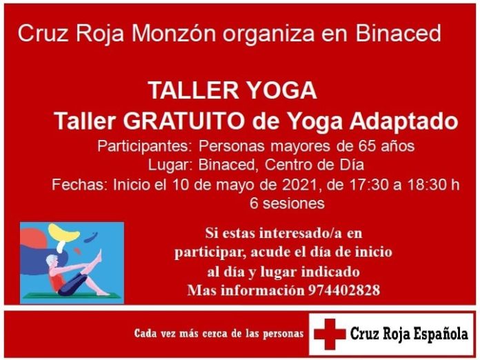 Taller de yoga en Binaced