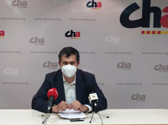 Imagen de la rueda de prensa ofrecida por Joaquín Palacín (Foto: Servicio especial)