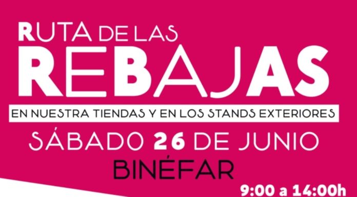 BINÉFAR: Ruta de las rebajas